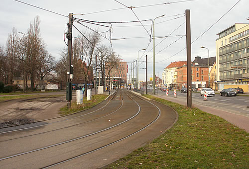 Bahn- / Gruenauer Strasse  Johannisthal Kaiser-Wilhelm-Platz
